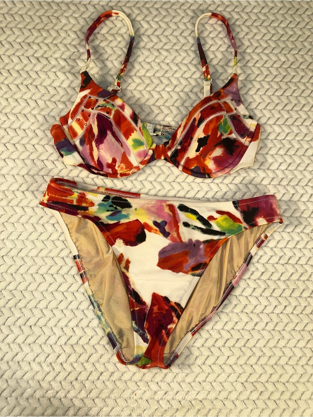 Gottex Women’s Size 10 Bikini Set Multicolor